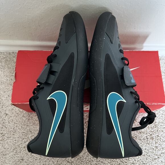 Nike Zoom Rival SD 2 Throw Track Shoes Black Electric Algae FZ9665-001 Size 9.5 main image 8